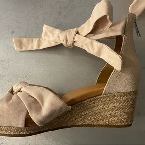 UGG Yarrow Natural Canvas Sandals